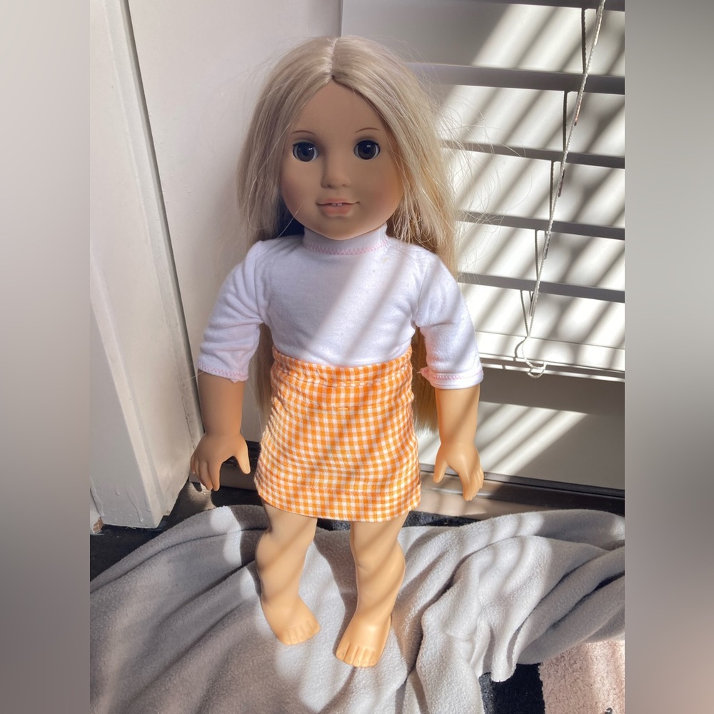 ⭐️HANDMADE pencil Skirt for American girl doll or other brand 18’ doll